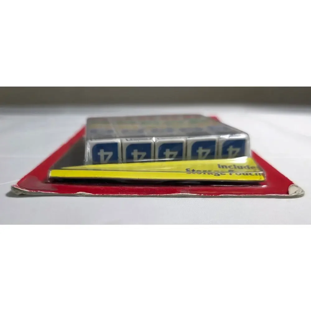 NEW Vintage 1996 Matel UNO Dice Game Storage Pouch Family Fun Kids Multi Player